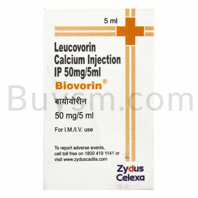 Biovorin 50 mg Injection